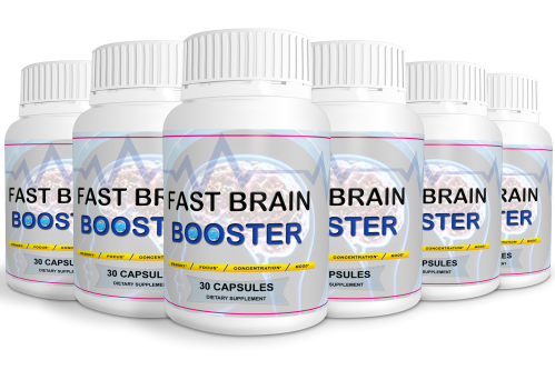 Fast Brain Booster 6 Bottle Pack